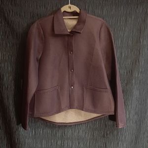 Ladies babette purple baby jacket